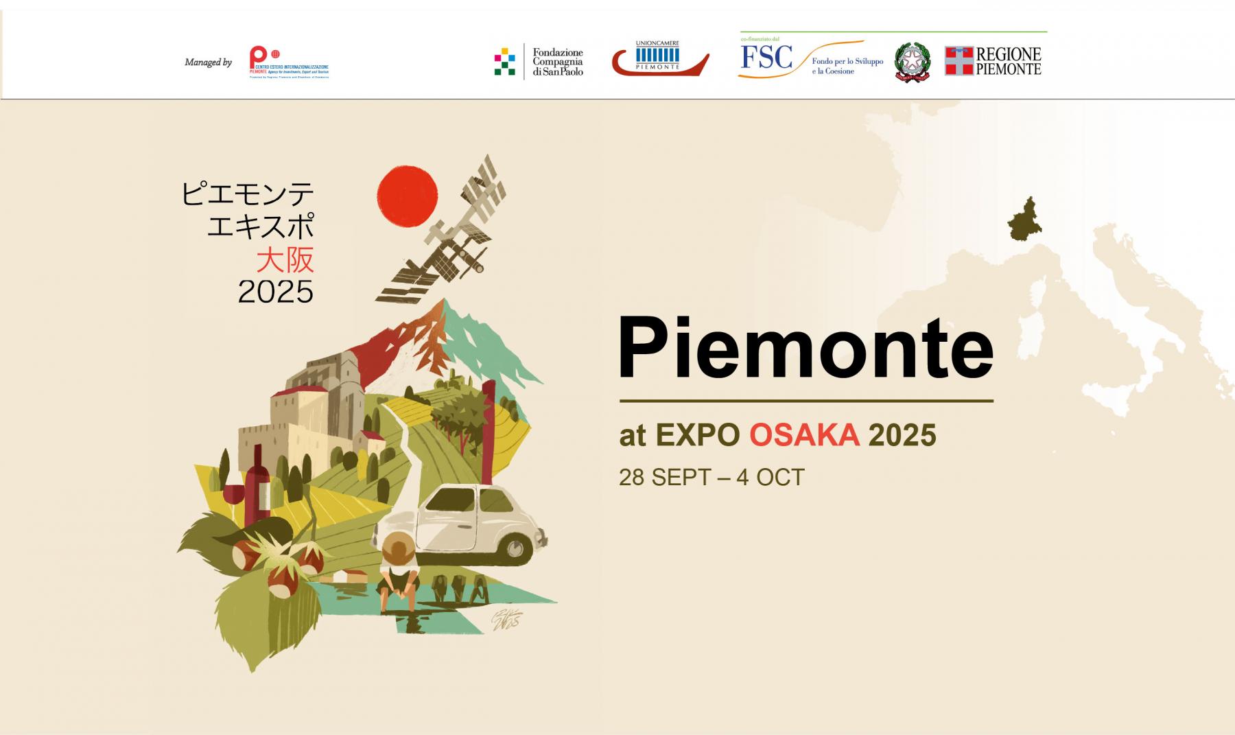Il Piemonte a Expo Osaka 2025